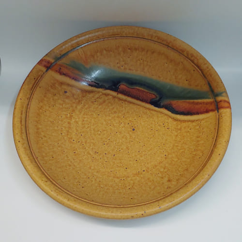 #220107 Shallow Pasta Bowl $32 at Hunter Wolff Gallery